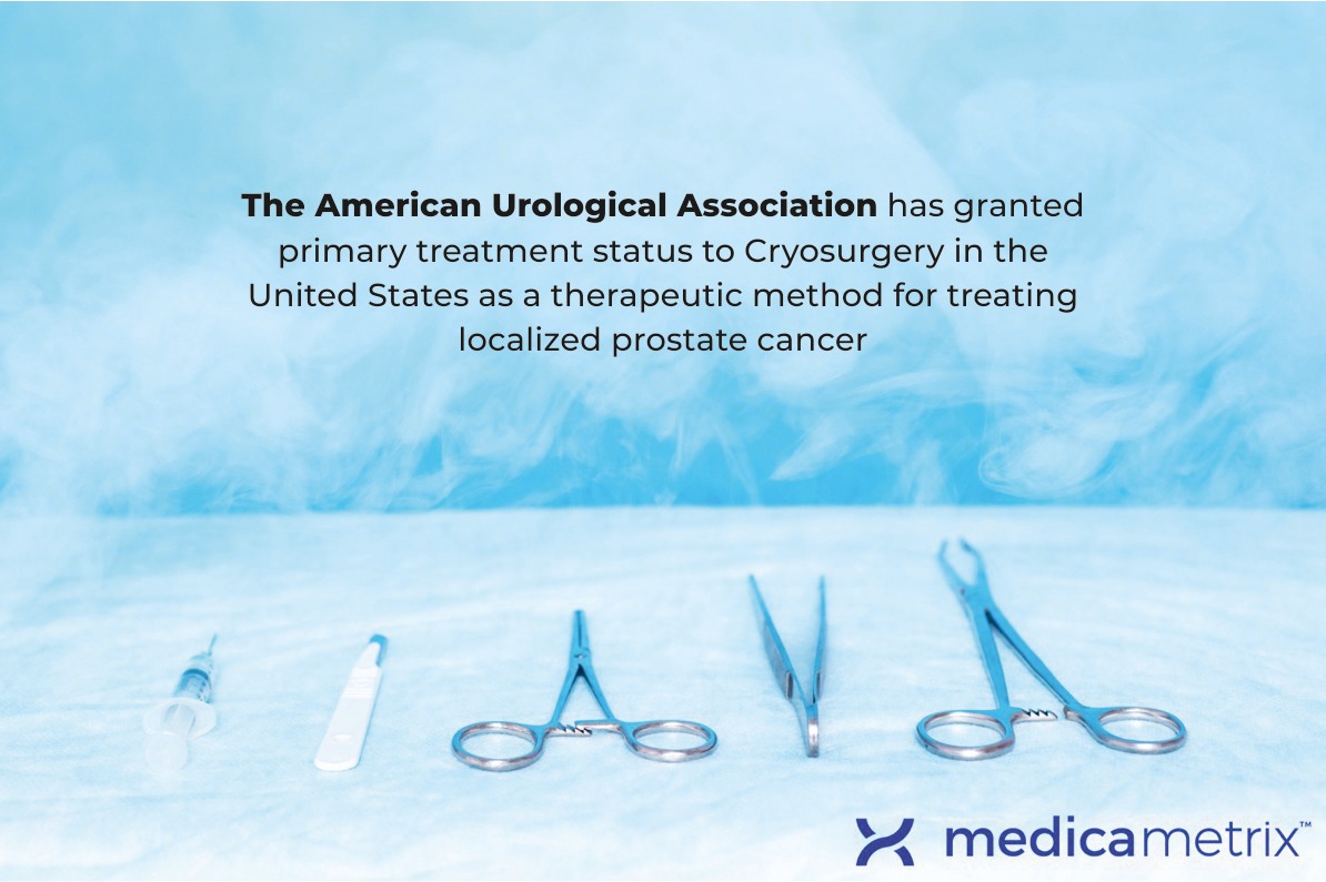 american urological association grants primary treatment status to cryotherapy Prostate Cancer